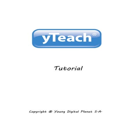 yTeach Tutorial