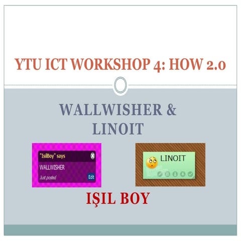 ICT WORKSHOP 4