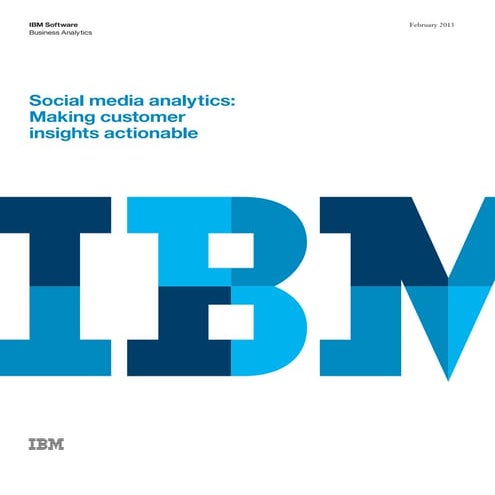 Social Media Analytics