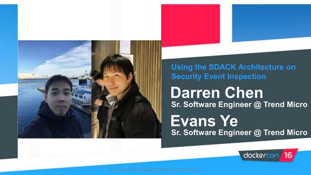 Using the SDACK Architecture on Security Event Inspection by Yu-Lun Chen and ...