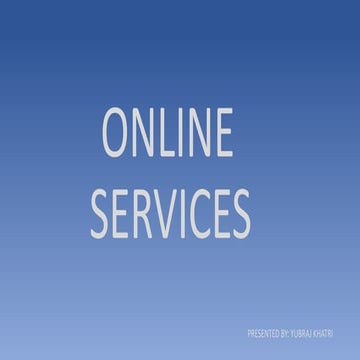online services in the                nepal.pptx