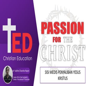 Sisi Medis Penyaliban Tuhan Yesus Kristus