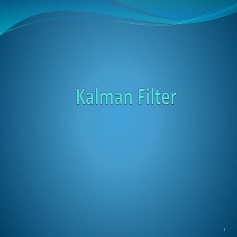  Kalman Filter   