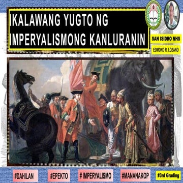 Paglawak ng kapangyarihan ng europa sa ibang panig ng daigdig | PDF