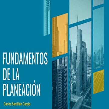 Fundamentos de la planeación | PPTX