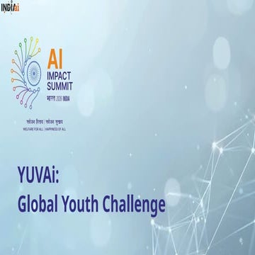 YUVAi Global Youth Challenge: Empowering AI Innovators for Social ...