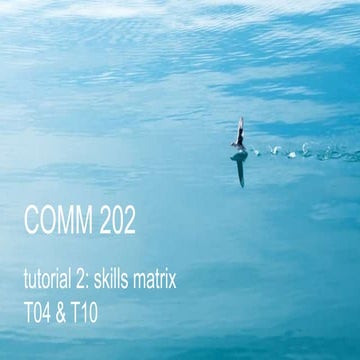 Yuwei 202 tutorial 2