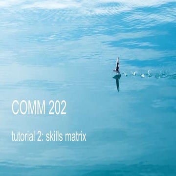 Yuwei 202 tutorial 2