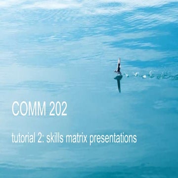 Yuwei 202 tutorial 3