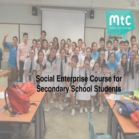 Social Enteprise Education and Creation