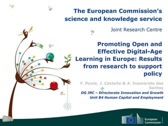 Keynote presentation OOFHEC2016: Yves punie