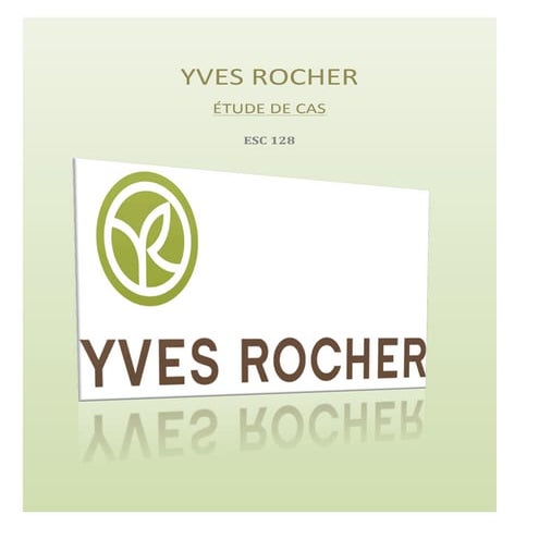 presentation Yves Rocher | PPTX