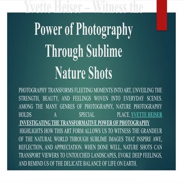 Yvette Heiser – Witness the Power of Photography.pptx