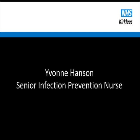 Yvonne hanson senior infection prevention nurse