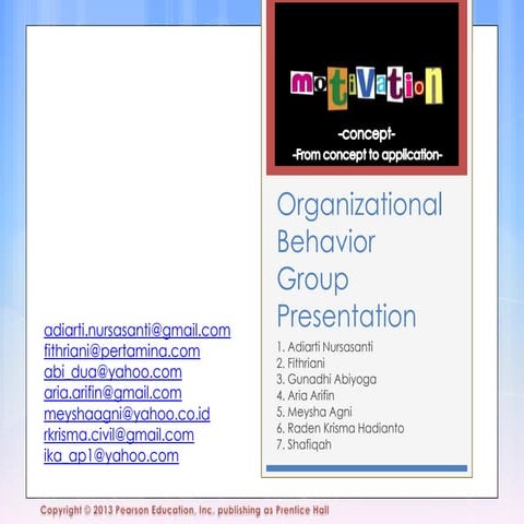 Chapter Motivation Presentation PPM OB EM10B