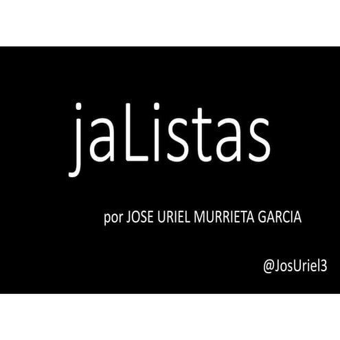 jaListas