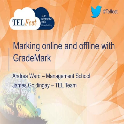 Marking Online and Offline with Grademark