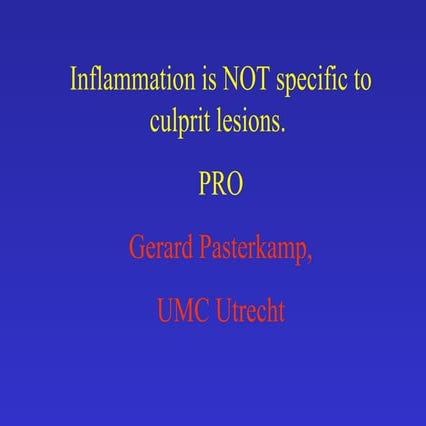 129 inflammation and culprit lesions
