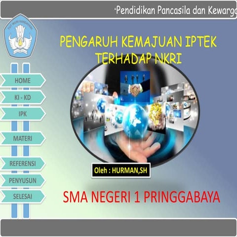 Pengaruh kemajuan iptek terhadap nkri.ppt