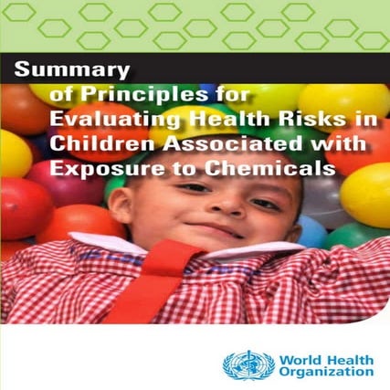 Human health risk assessment | PDF