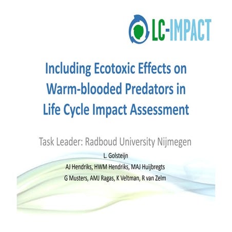 Lecture toxicity testing | PPT