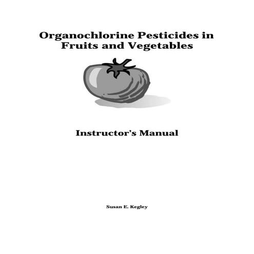 Organochlorine Pesticides in Fruits & Vegetables 