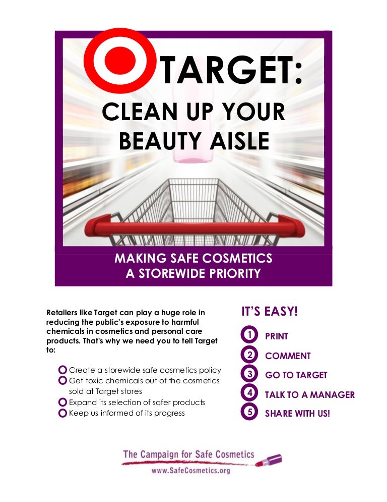 Target Clean Up your Beauty Aisle