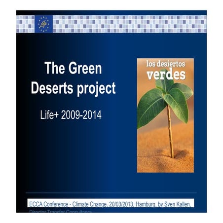 The Green Deserts project - Using the Waterboxx