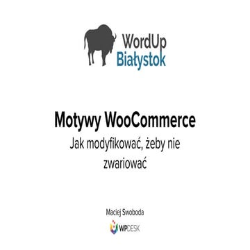 Motywy WooCommerce dla początkujących