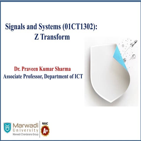 Digital Signal Processing (DSP) Inverse Z-Transform | PDF