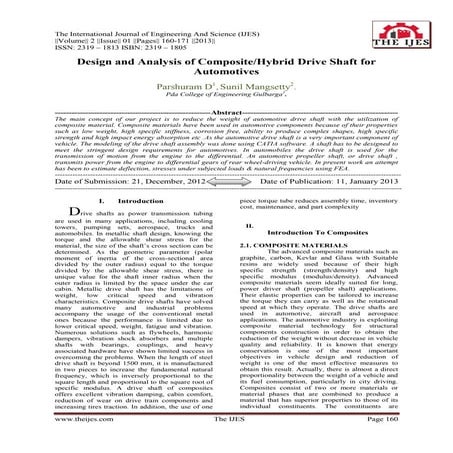 The International Journal of Engineering and Science (The IJES)