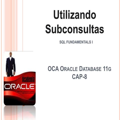 sub Consultas Oracle SQL