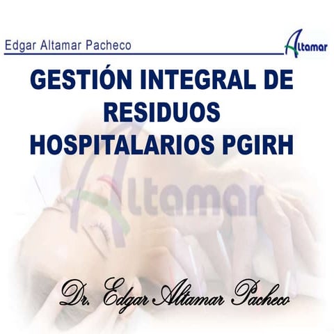 Z 12 gestión integral de residuos hospitalarios pgirh