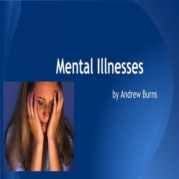 Mental Illnesses
