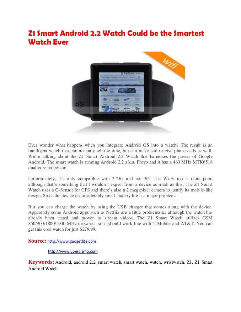android watch z1