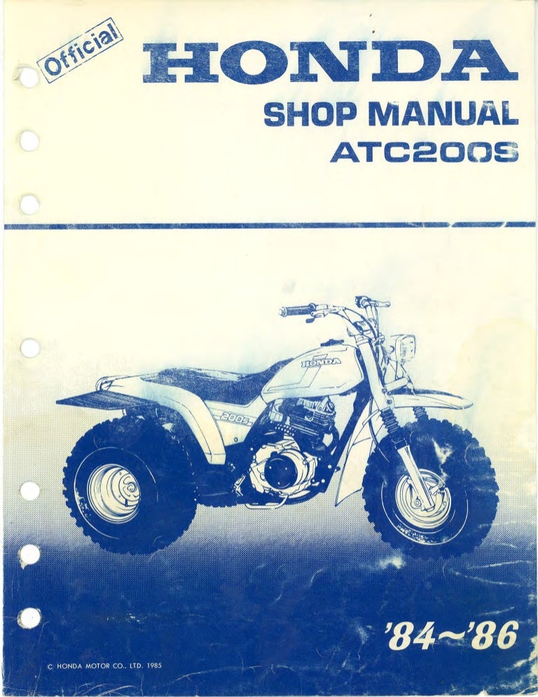 honda atc 200s