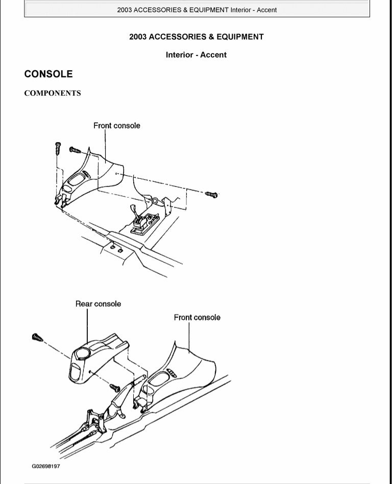 2004 Hyundai Accent Service Repair Manual | Hyundai Accent Schematic | | SlideShare