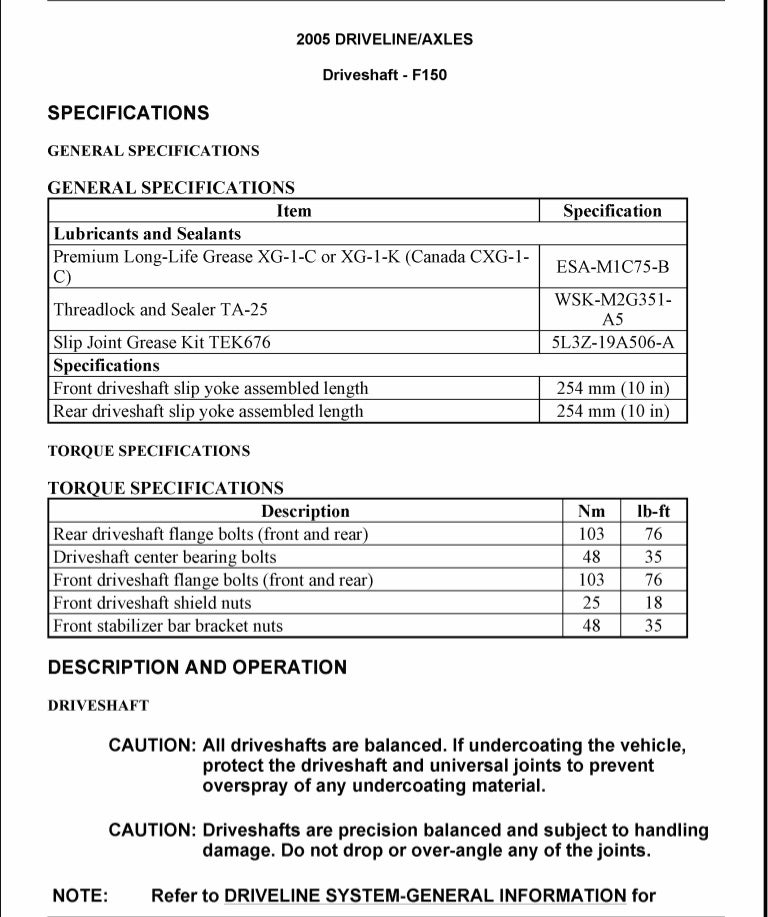 2005 FORD F150 Service Repair Manual