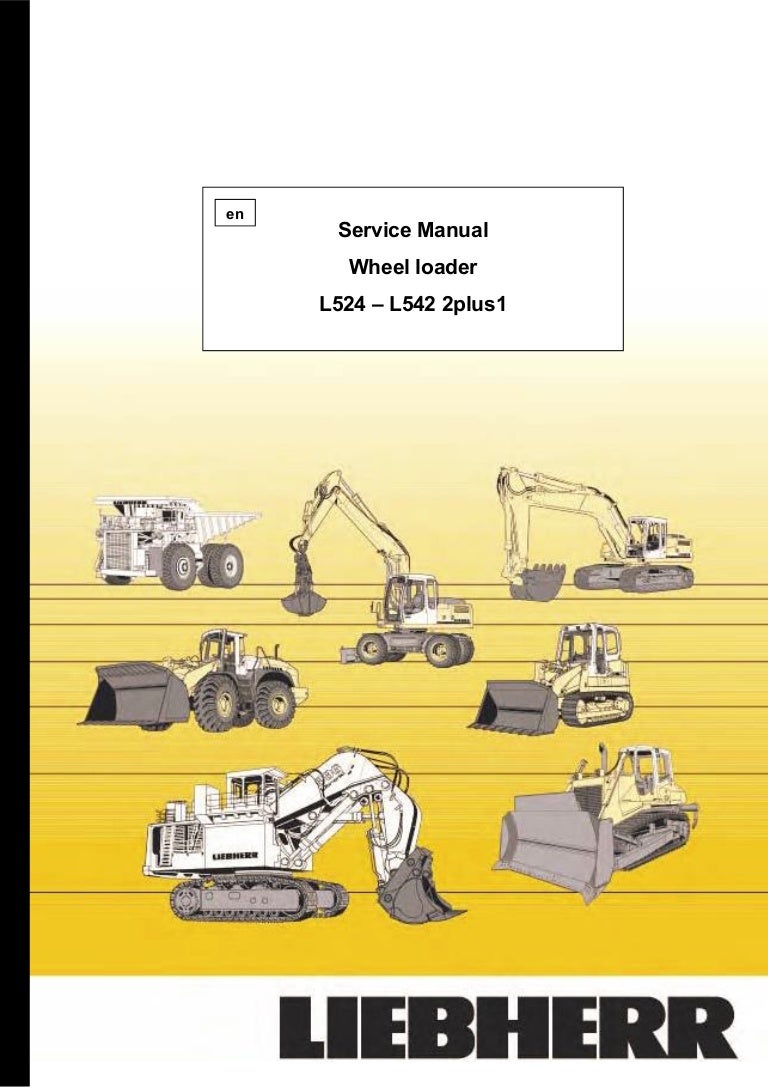 Liebherr L528 660 Wheel Loader Service Repair Manual Sn From 171
