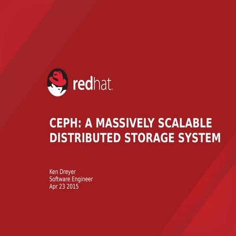 Ceph Overview for Distributed Computing Denver Meetup
