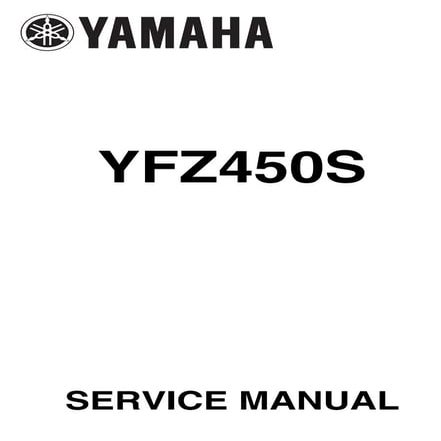 2003 YAMAHA YZ125 SERVICE MANUAL visual data 4