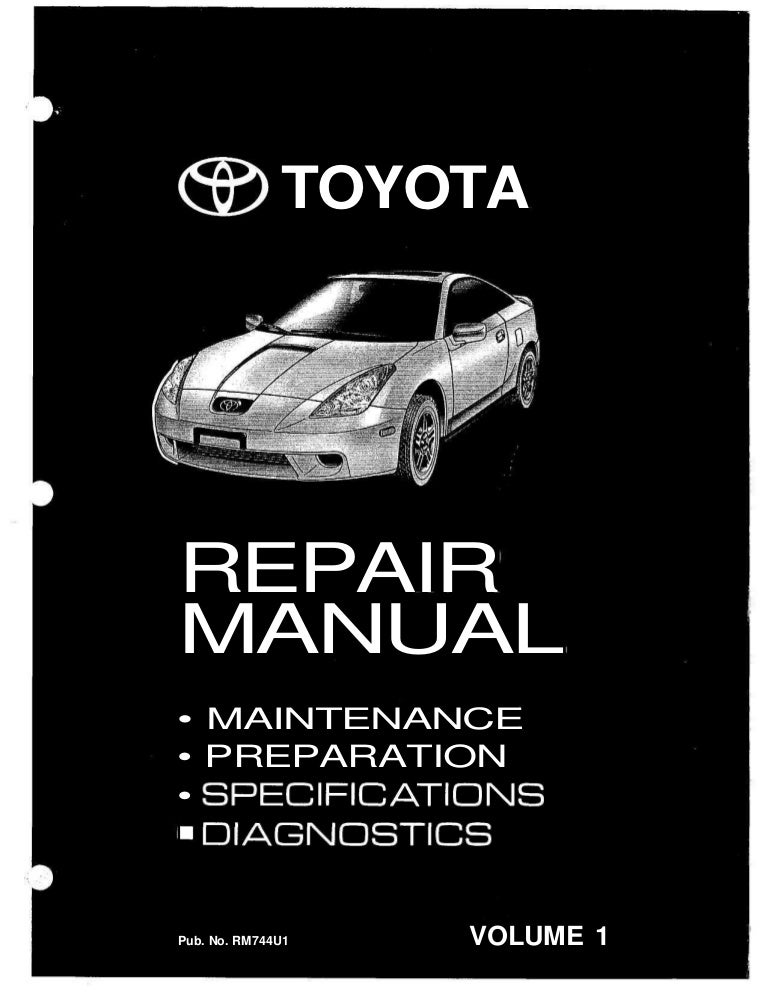 1990 Toyota Celica Service Repair Manual Set