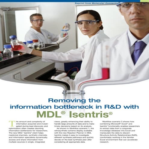 Removing the information bottleneck in R&D