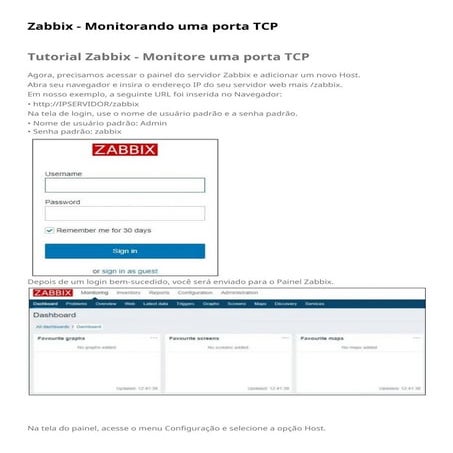 Zabbix - Tutorial Monitorando um Porta UDP.docx