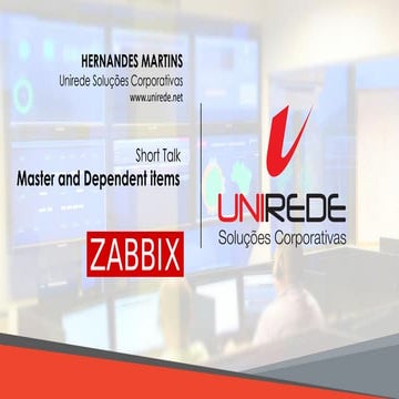 Hernandes Martins: Zabbix 3.4 Master and Dependent items