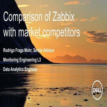 Comparison of Zabbix with market competitors