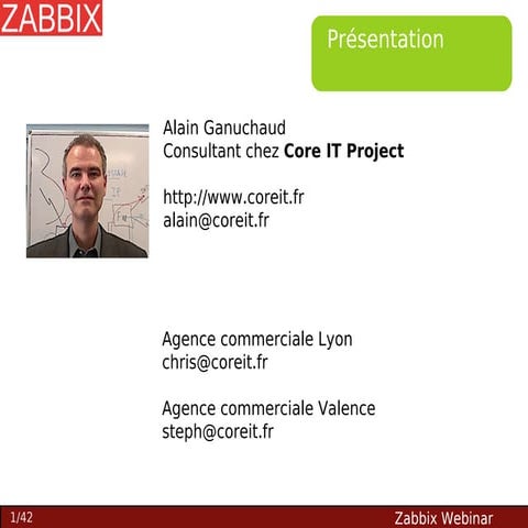 Optimisation de la plateforme de Supervision Zabbix