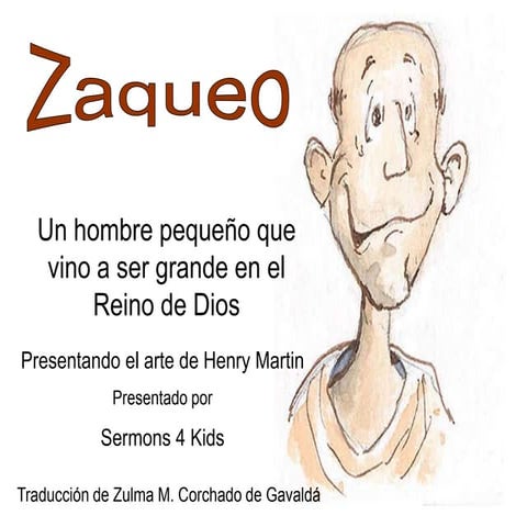 leccion de ZAQUEO