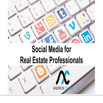 Social Media for Real Estate Professional - ZACD