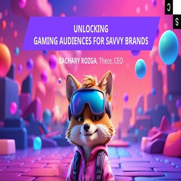 Zachary Rozga: Unlocking Gaming Audiences for Savvy Brands | SIC 2024